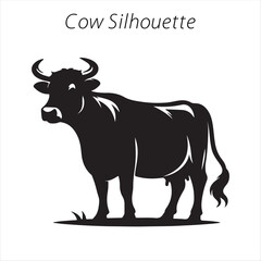 cow silhouette