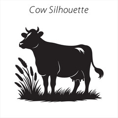 cow silhouette