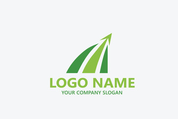 Landscape Environmental vector logo template
