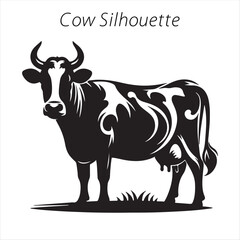 cow silhouette