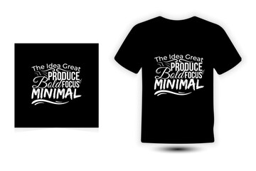 Motivational T-Shirt Design, Creative Design vector file