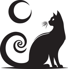 illustration of a cat