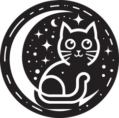 illustration of a cat