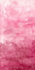 Water Color Ombre. Pink Gradient Watercolour Background Paper with Pastel Pink Texture