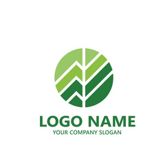 Landscape Environmental vector logo template