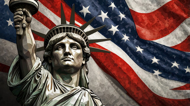 America Independence Day Background