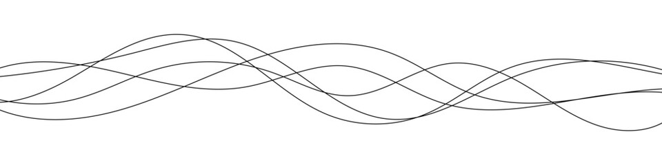 Line wavy background. Crooked wave. Linear striped pattern. Geometric stripes line design.