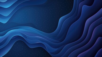 Obraz premium Gradient blue abstract background