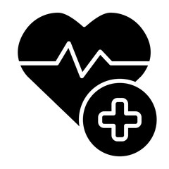 Health Glyph Icon