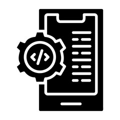 Ide Glyph Icon