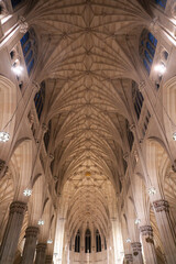 Interior de la Catedral de San Patricio en Nueva York