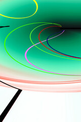 Abstraction in color with lines for wrapping paper, design.