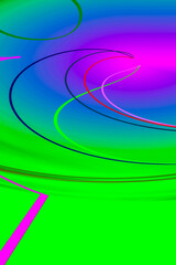 Abstraction in color with lines for wrapping paper, design.