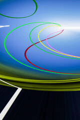 Abstraction in color with lines for wrapping paper, design.