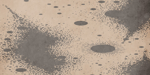 Abstract illustration in vintage style. For use in graphics, for wall decor. .