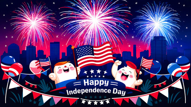 Happy 4th of July USA Independence Day