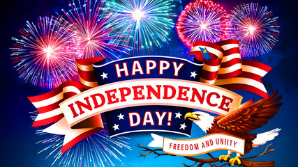 Happy 4th of July USA Independence Day