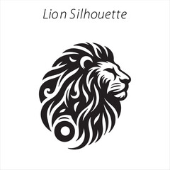 lion silhouette