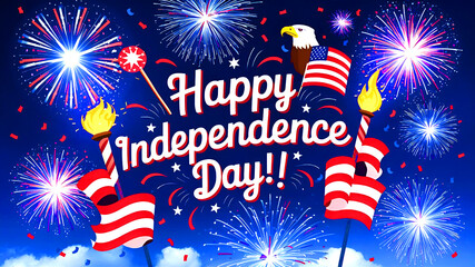 Happy 4th of July USA Independence Day
