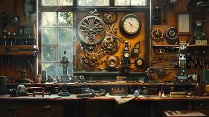 A watchmaker's store