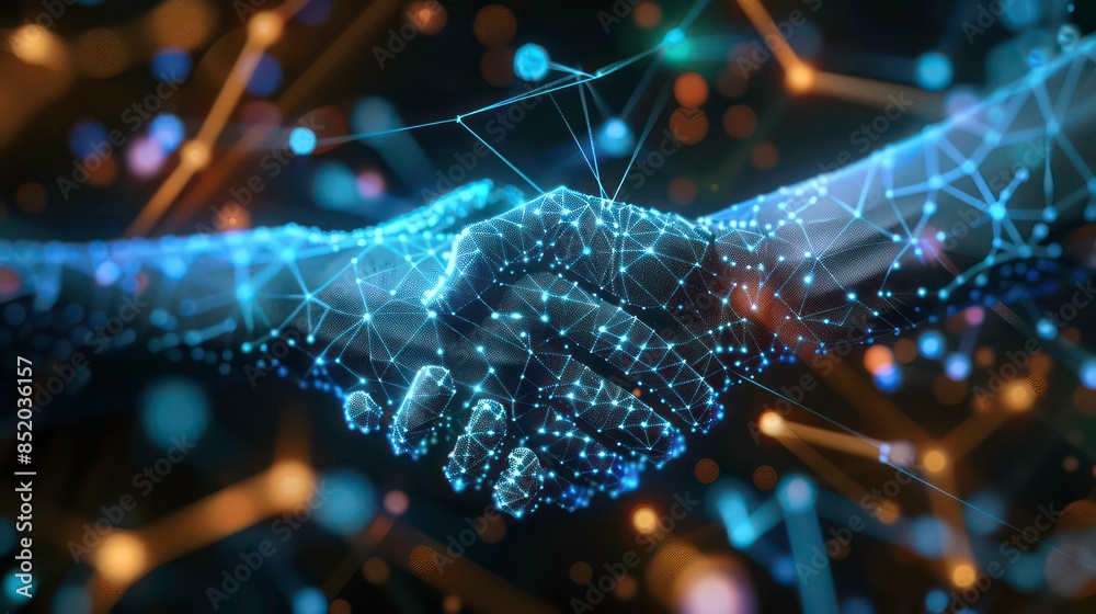Poster the future of smart contracts in automation. generative ai