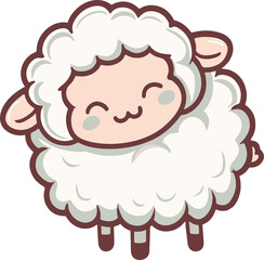Obraz premium Sheep Illustration 