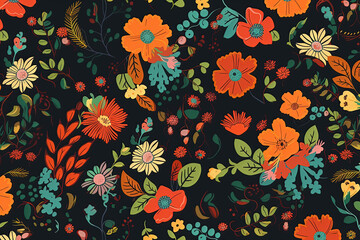 Obraz premium floral background