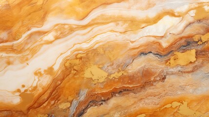 Obraz premium White and gold Marble Swirls And Agate Ripples Luxury Texture. Golden colors wallpaper. High quality AI generated image mural