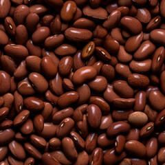 Pile of beans, seamless texture