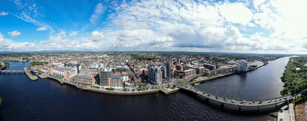 limerick city and surroundings, Limerick, Ireland June,05,2024