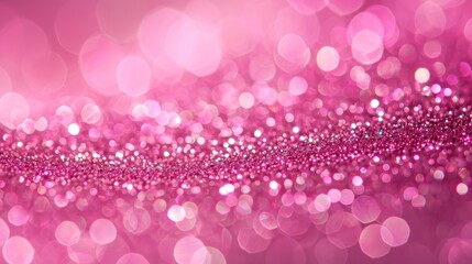 a pink background with a blurry effect, pink glitter background