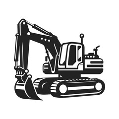 Silhouette xcavato flat icon on a white background. flat vector illustration.