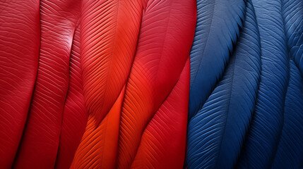 Scarlet Macaw Feathers, Abstract Image Pattern Background Texture, For Wallpaper, Background, Cell Phone Cover and Screen, Smartphone, Computer, Laptop, Format 9:16 and 16:9 - PNG