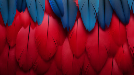Scarlet Macaw Feathers, Abstract Image Pattern Background Texture, For Wallpaper, Background, Cell Phone Cover and Screen, Smartphone, Computer, Laptop, Format 9:16 and 16:9 - PNG