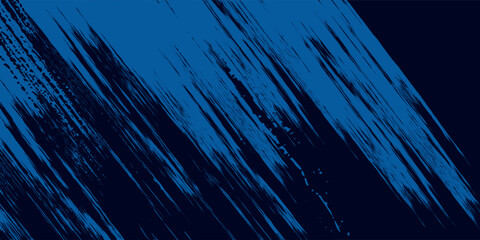 Modern abstract blue background with glowing geometric lines. Blue gradient hexagon shape design. Futuristic technology concept.