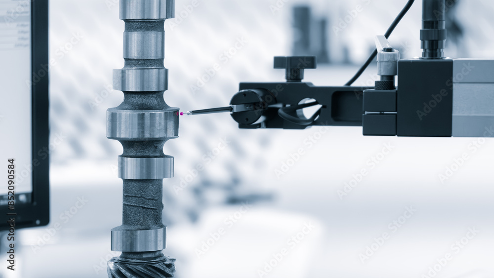 Poster quality control on milling cnc machine, coordinate measuring machine, quality control machine