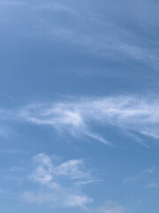 blue sky with clouds