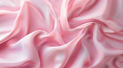 Fototapeta premium Delicate flowing soft white fabric, elegant and ethereal textile.