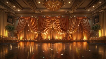 Obraz premium Background design for events sets the tone and atmosphere for gatherings.