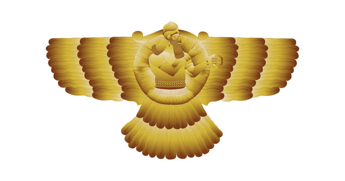 The Winged Neo-Assyrian Disc