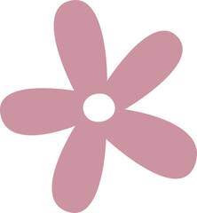 Flower Head Hand Drawn