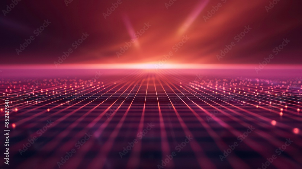 Canvas Prints futuristic ai technology themed thumbnail backdrop for versatile overlaying. the design features a h