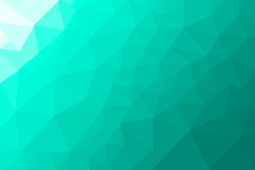 Turquoise and Teal Low Poly Geometric Background for Web Design and Digital Projects