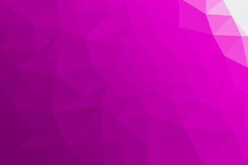 Obraz premium Vibrant Low Poly Pink and Purple Gradient Abstract Geometric Background for Design Projects