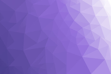 Low Poly Gradient Background with Shades of Purple and Violet Useful for Modern Designs