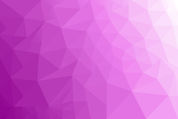 Abstract Geometric Background with Pink and Purple Gradient Low Poly Design for Web and Print