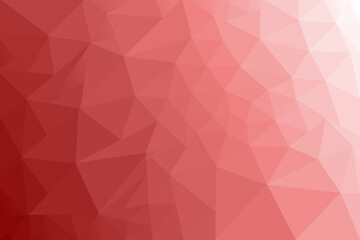 Low Poly Abstract Gradient Background with Red and Pink Geometric Shapes for Creative Designs