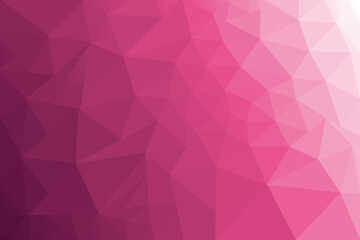 Vibrant Low Poly Gradient Background in Shades of Pink Purple for Modern Web Design