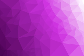 Low Poly Gradient Background in Shades of Purple Pink and Violet with Geometric Shapes