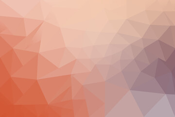 Low Poly Gradient Background Warm Peach and Creamy Beige with Subtle Geometric Patterns